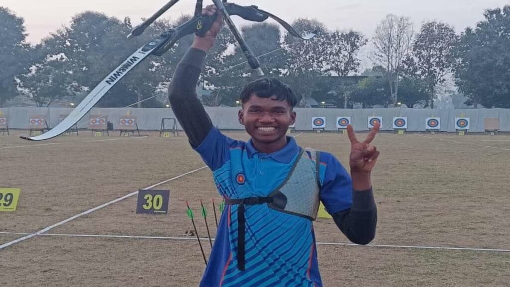 पैरा नेशनल आर्चरी में झोंगो पाहन का उम्दा प्रदर्शन, झारखंड को दिलाया रजत