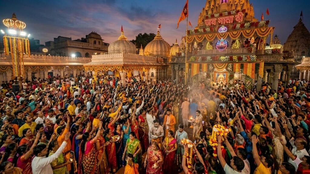 चैत्र रामनवमी पर महाकालेश्वर मंदिर उज्जैन में आस्था का सैलाब, गूंजे नारे