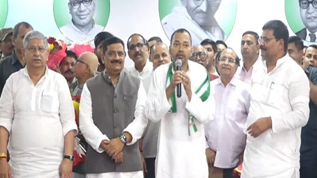 राजनीतिक गहमागहमी के बीच जदयू में शामिल हुए नीतीश कुमार के बेटे निशांत, क्या बोले