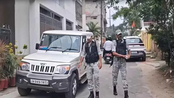 रांचीः आरएसएस कार्यालय पर पेट्रोल बम से हमला के मामले में एटीएस की टीम पहुंची छानबीन में