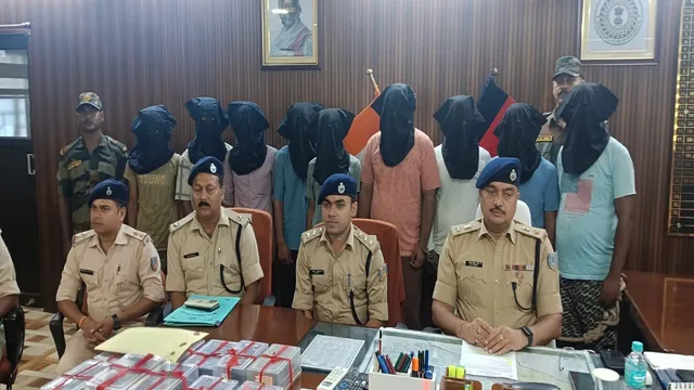 जामताड़ाः लॉ की पढ़ाई करने ससुराल आया पश्चिम बंगाल का युवक बना साइबर ठग, नौ गिरफ्तार