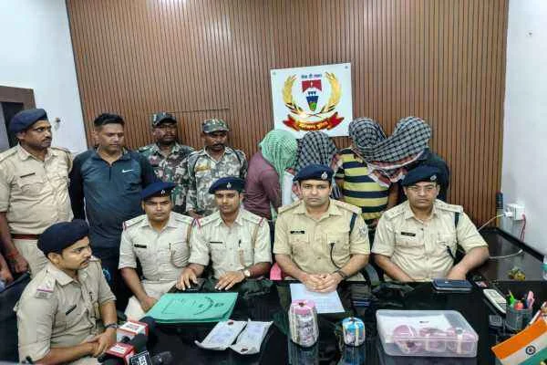रांचीः 144 पुड़िया ब्राउन शुगर के साथ चार गिरफ्तार