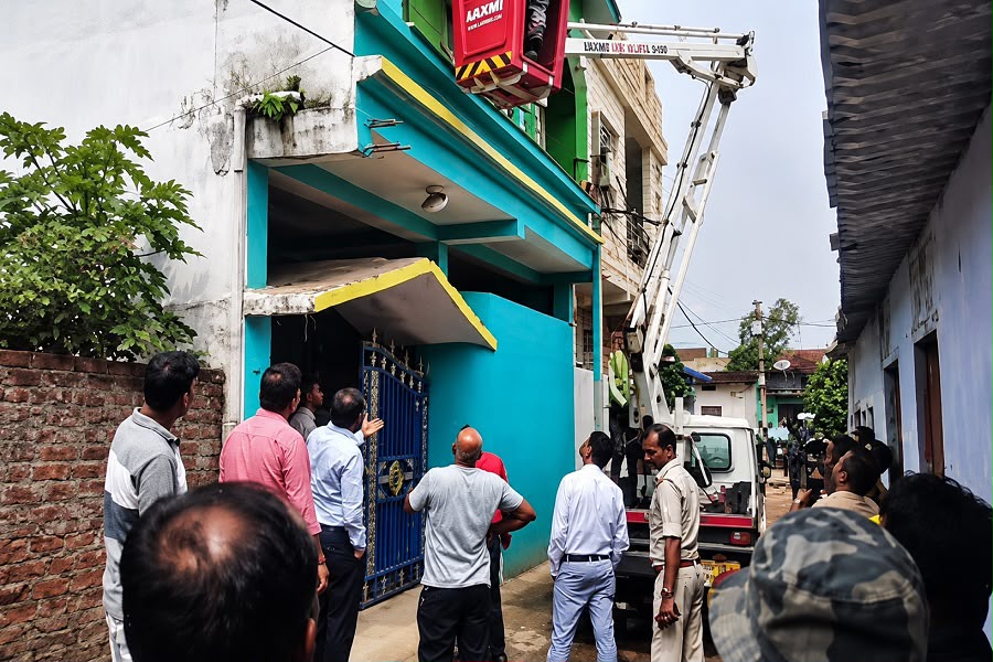 रांची में आरएसएस कार्यालय में बम धमाका मामलाःएनआईए का लोहरदगा में 5 ठिकानों पर छापेमारी