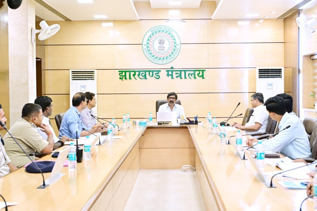 रांची के मस्टर प्लान पर चर्चा, सीएम हेमंत ने शहरों की सूरत बदलने को दिए अहम निर्देश