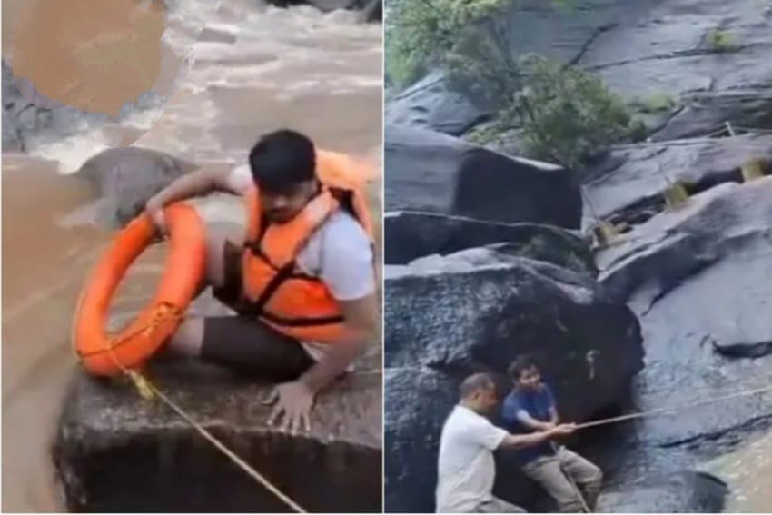 हुंडरू फॉल में डूब रहे दो पर्यटकों को बचाया, जिला प्रशासन ने जलप्रपातों में उफान को लेकर चेतावनी जारी की