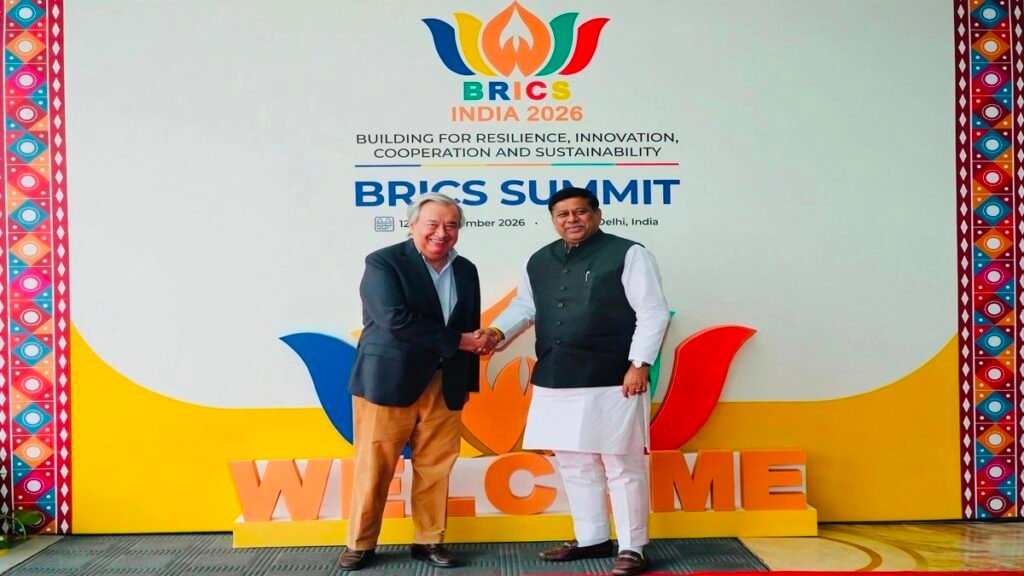 ब्रिक्स सम्मेलन 2026ः यूएन महासचिव गुटेरेस समेत कई विदेशी मेहमान पहुंचे भारत, वैश्विक सहयोग पर होगी चर्चा